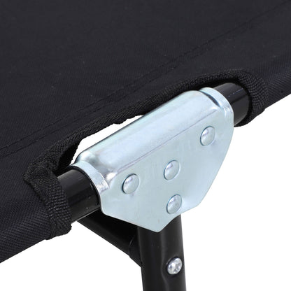 Folding Sun Lounger | 5-Position Reclining Beach & Pool Chair with Steel Frame