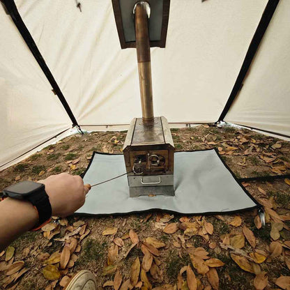2-Person Camping Tunnel Tent with Extendable Dome – 4-Season, Double Layer