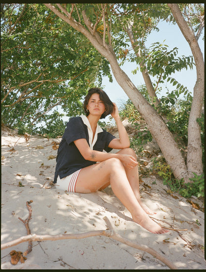Polo - Navy (Terrycloth)