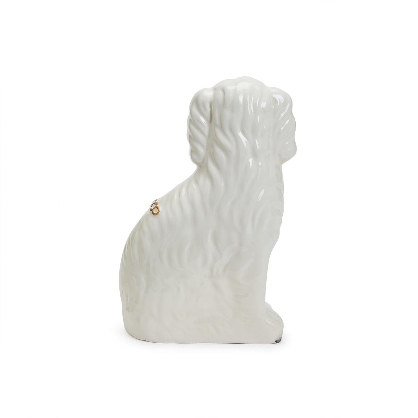 White Staffordshire Dogs (Pair)