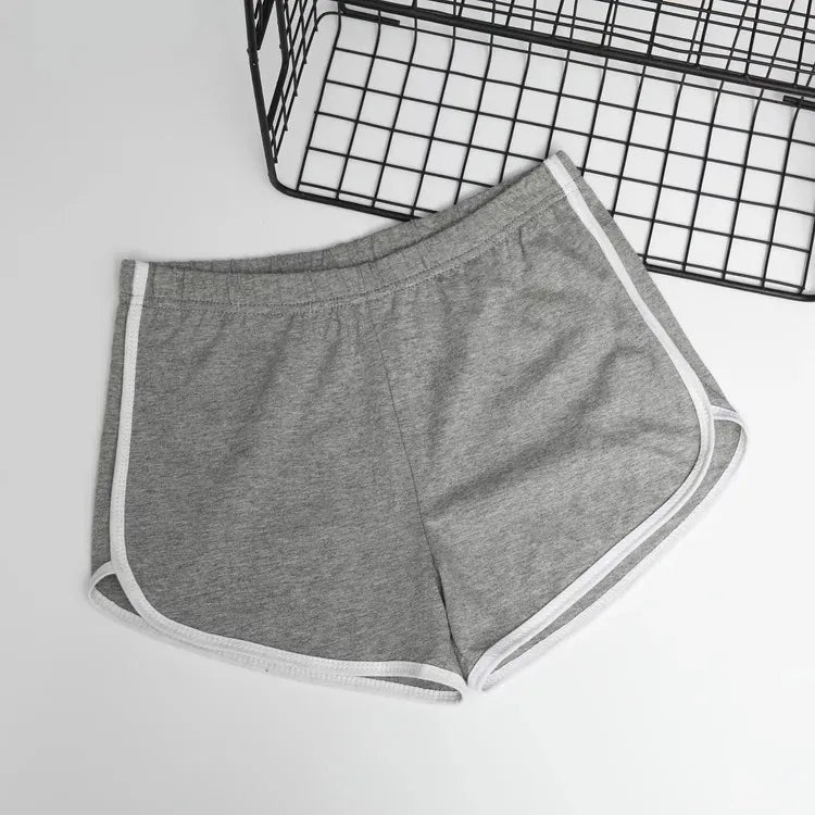 Women's High-Waist Drawstring Lounge Shorts – 5-Pack