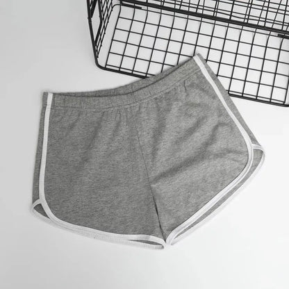 Women's High-Waist Drawstring Lounge Shorts – 5-Pack