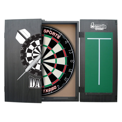 FORMULA SPORTS Imperial Cabinet, Dartboard and Darts Set