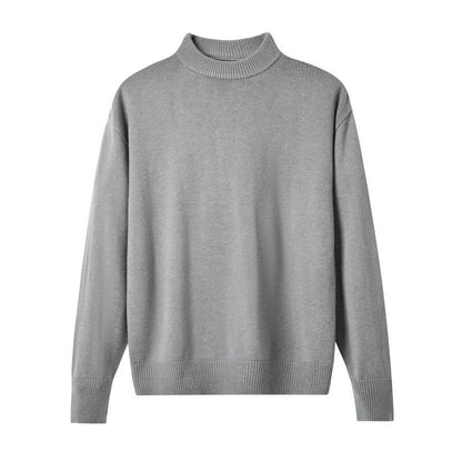 Men's Slim Fit Combed Cotton Crew Neck Sweater