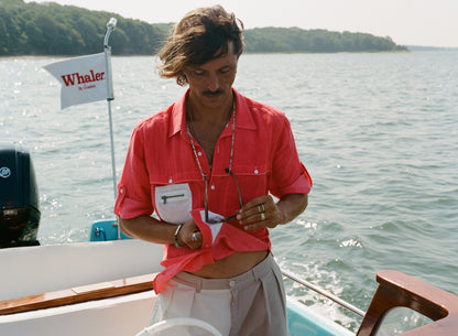 'Boston Whaler' Vented Fishing Shirt