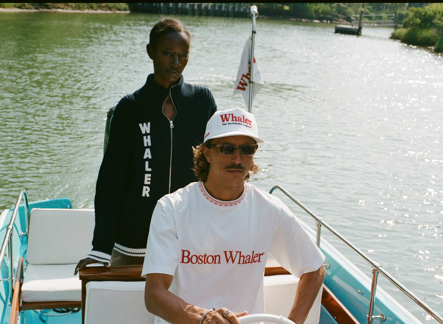 'Boston Whaler' Sunburst Souvenir Tee