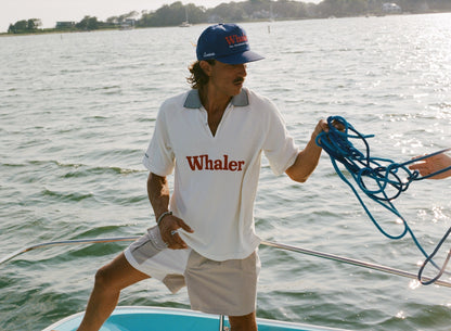 'Boston Whaler' Raglan Terry Polo