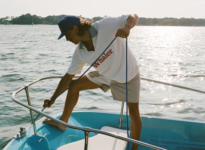 'Boston Whaler: Unsinkable Legend' 5-Panel Souvenir Cap (Blue)
