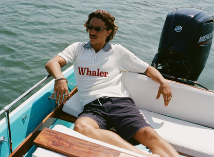 'Boston Whaler' Raglan Terry Polo