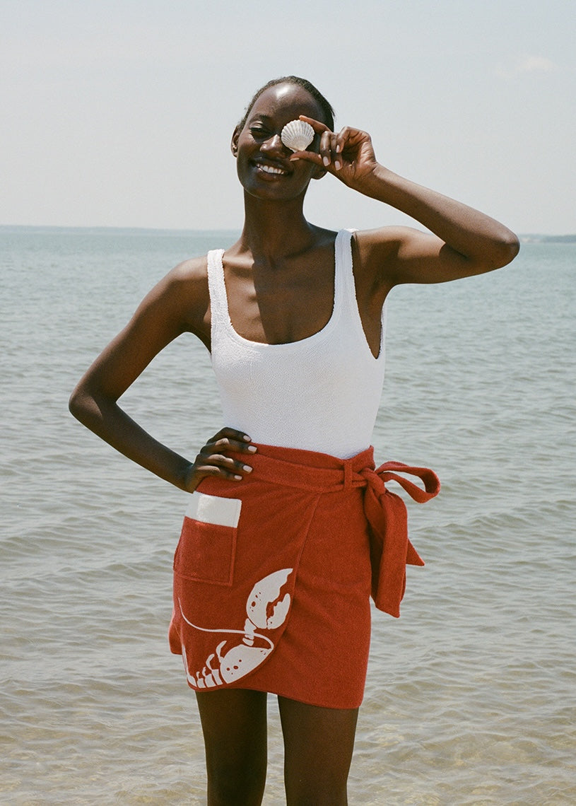 'Better Half' Hand Towel Mini Skirt