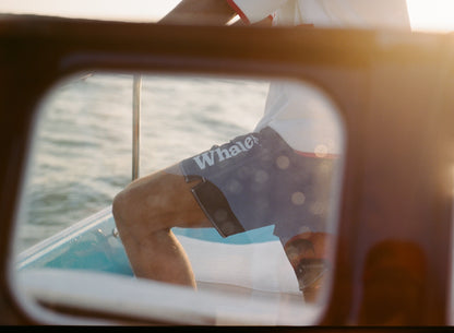 'Boston Whaler' Board Shorts (Navy)