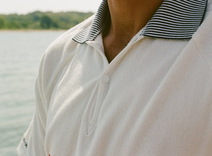 Customizable 'Boston Whaler' Raglan Terry Polo