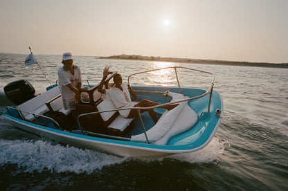 'Boston Whaler' Beach Towel Top