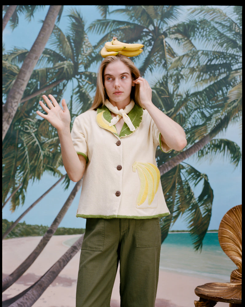 'Banana Split' Cabana ~ Crop Cut