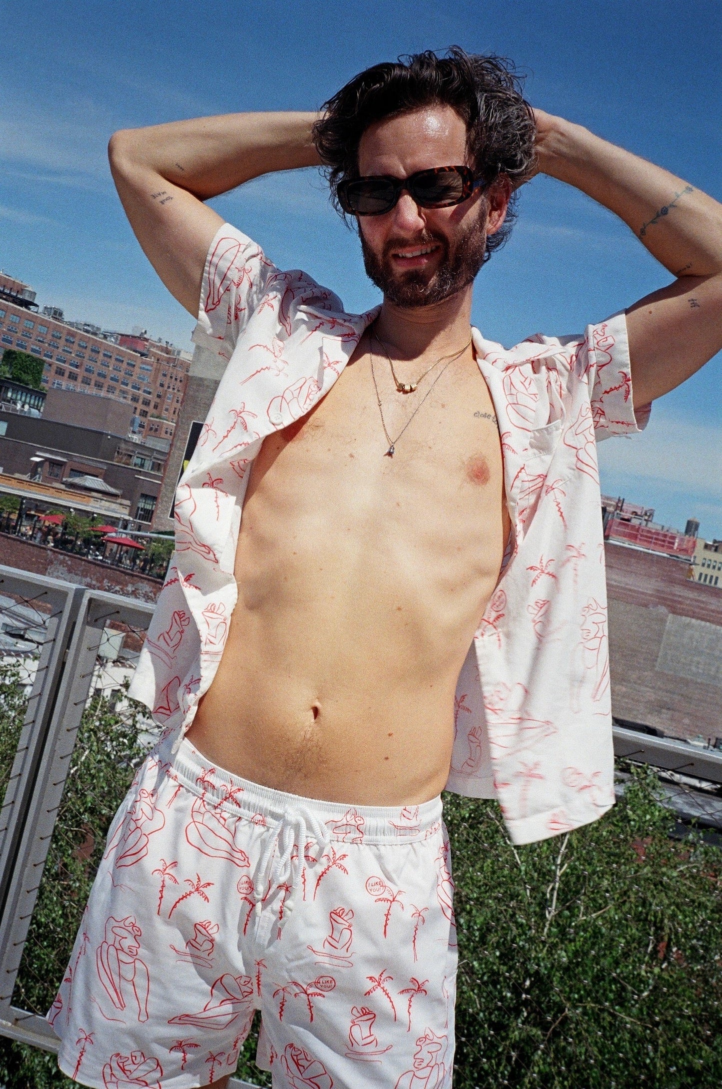 'I LIKE YOU!' Swim Trunks