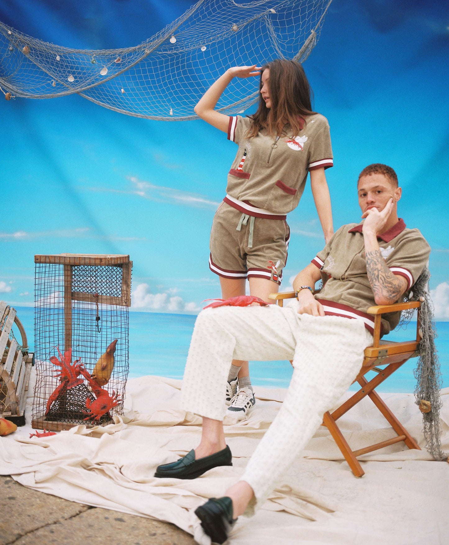 'Shell or High Water' Cabana Shorts