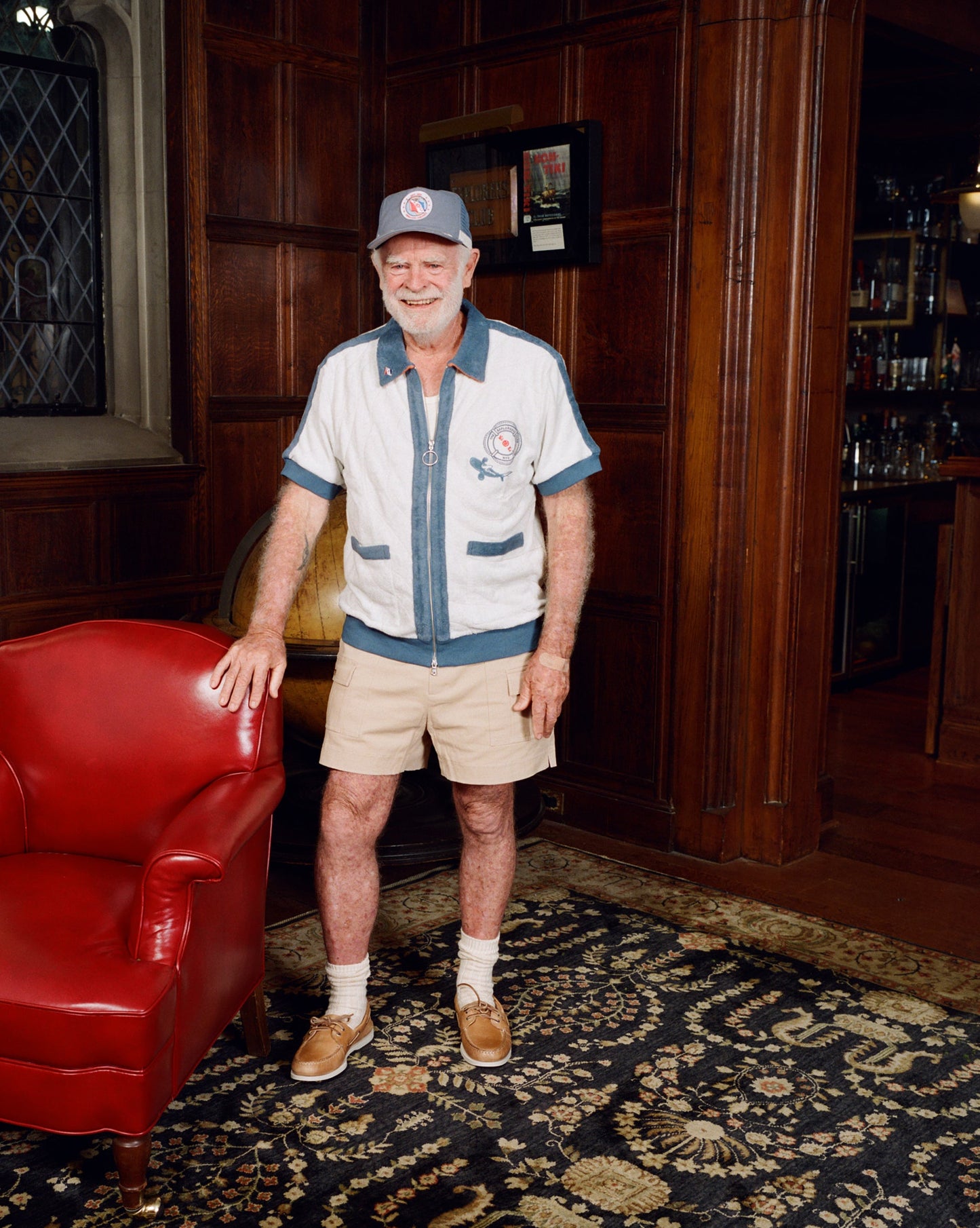 'The Explorers Club' 5-Panel Souvenir Cap