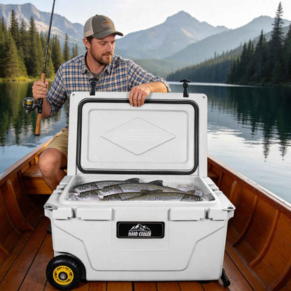 65 Qt Hard Shell Cooler — 6-Day Ice Retention, LLDPE