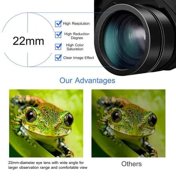 8-24x50 Zoom Binoculars – BAK-4 Prism, Multi-Layer Coated Aspherical Lenses