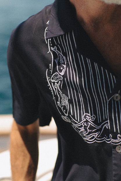 'Fruits de Mer' (Navy)