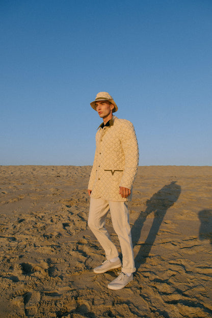 Traveler Pants (Natural Linen)