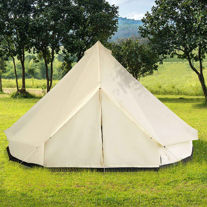 10-Person Teepee Camping Tent – Large Family & Group Camping Tent