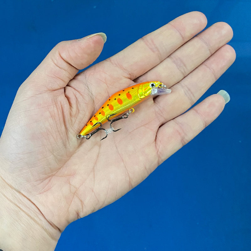 6.3cm Minnow Bass Fishing Lure – Hard Bait Crankbait
