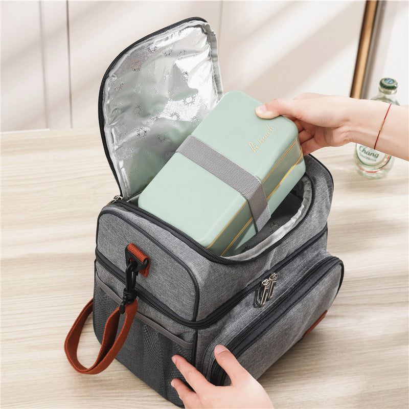 Insulated Cold Storage Bag | 10L Lunch Bag for Food, Fruit & Breast Milk