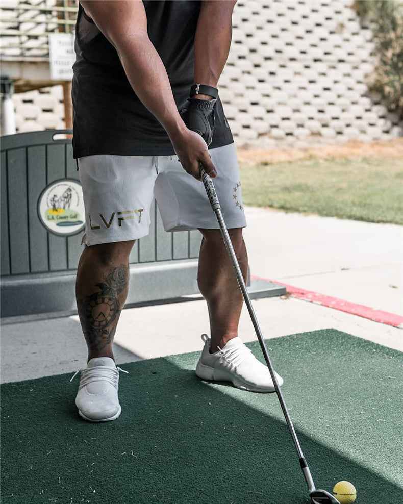 Men's Quick-Dry Athletic Training Shorts – Lightweight Performance Shorts