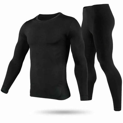 Men's Thermal Underwear Set – Long Johns Top & Bottom, 3 Colors, L–XXL