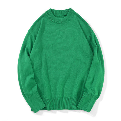 Men's Slim Fit Combed Cotton Crew Neck Sweater