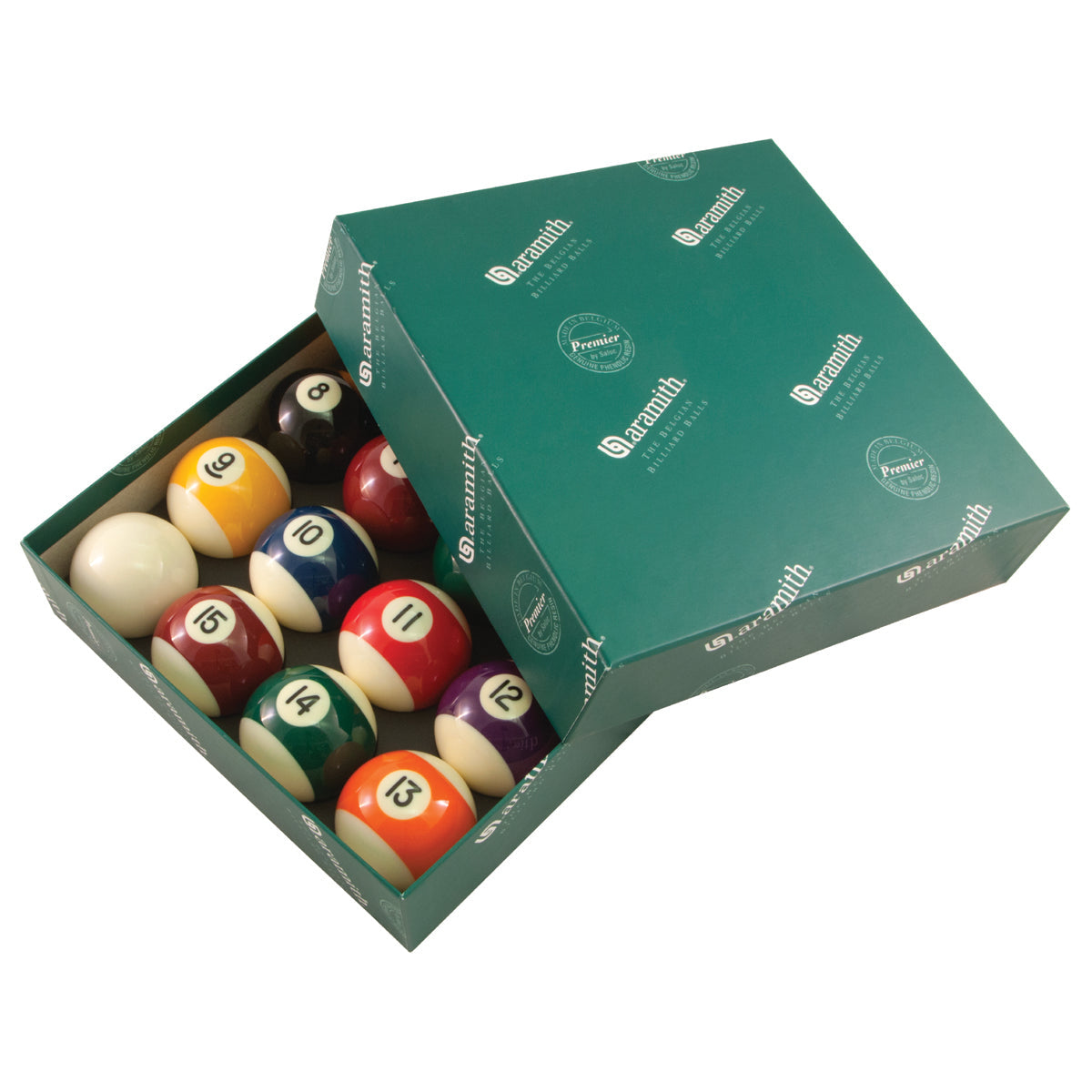 ARAMITH - Premier Kelly Pool Balls 2"