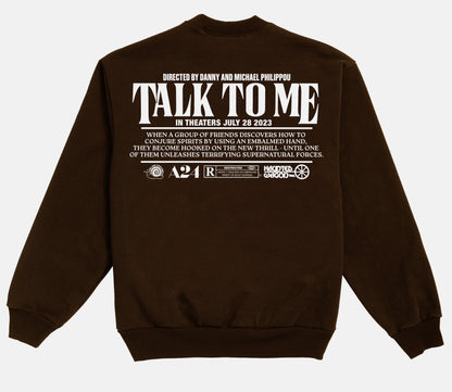 Online Ceramics x Talk To Me Demonic Nightmare Crewneck
