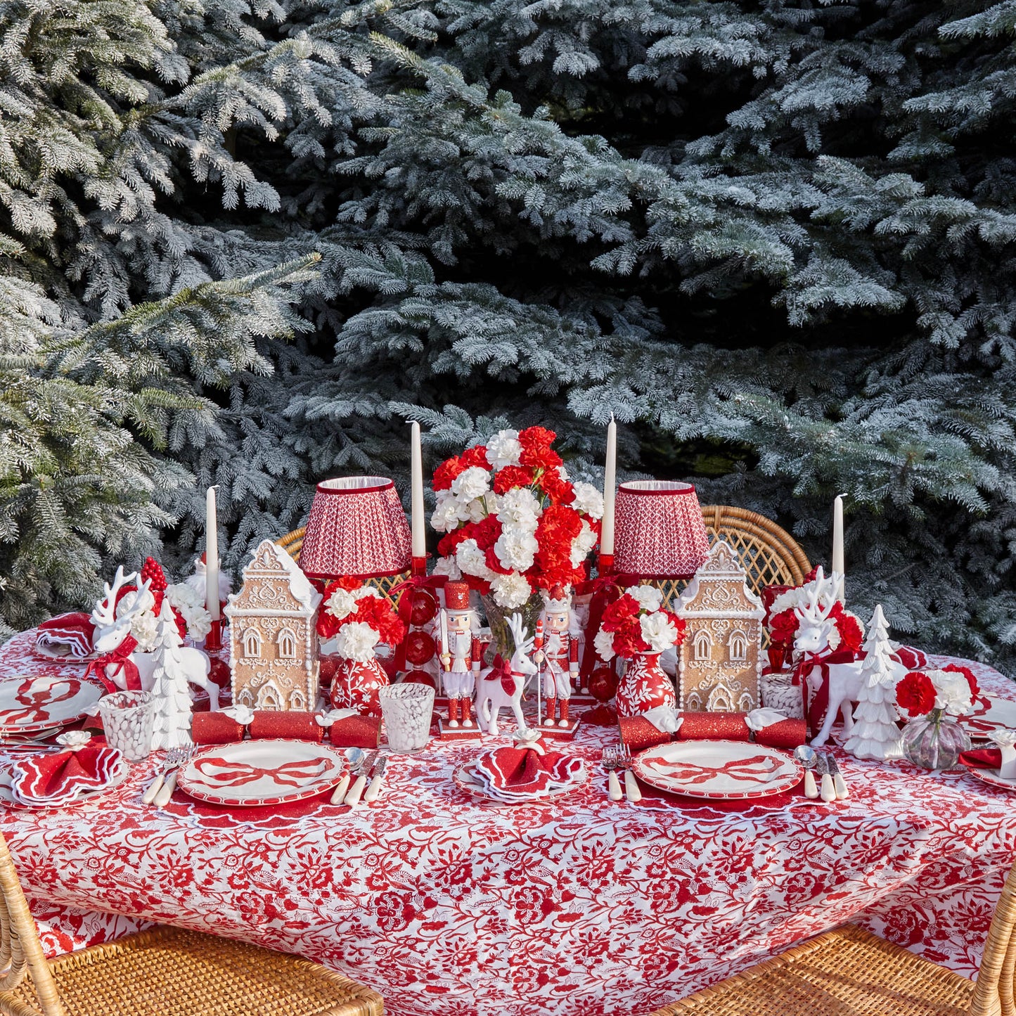 Festive Garden Tablecloth