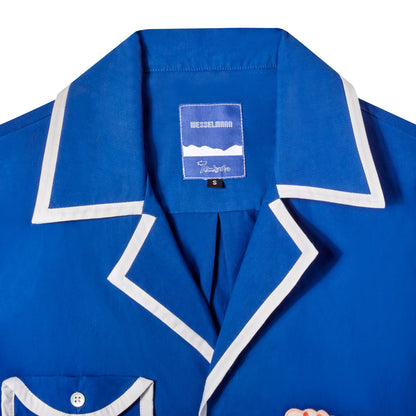‘Tom Wesselmann - Seascape #2’ Camp Collar