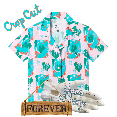 Amber Vittoria x Tombolo ~ Crop Cut