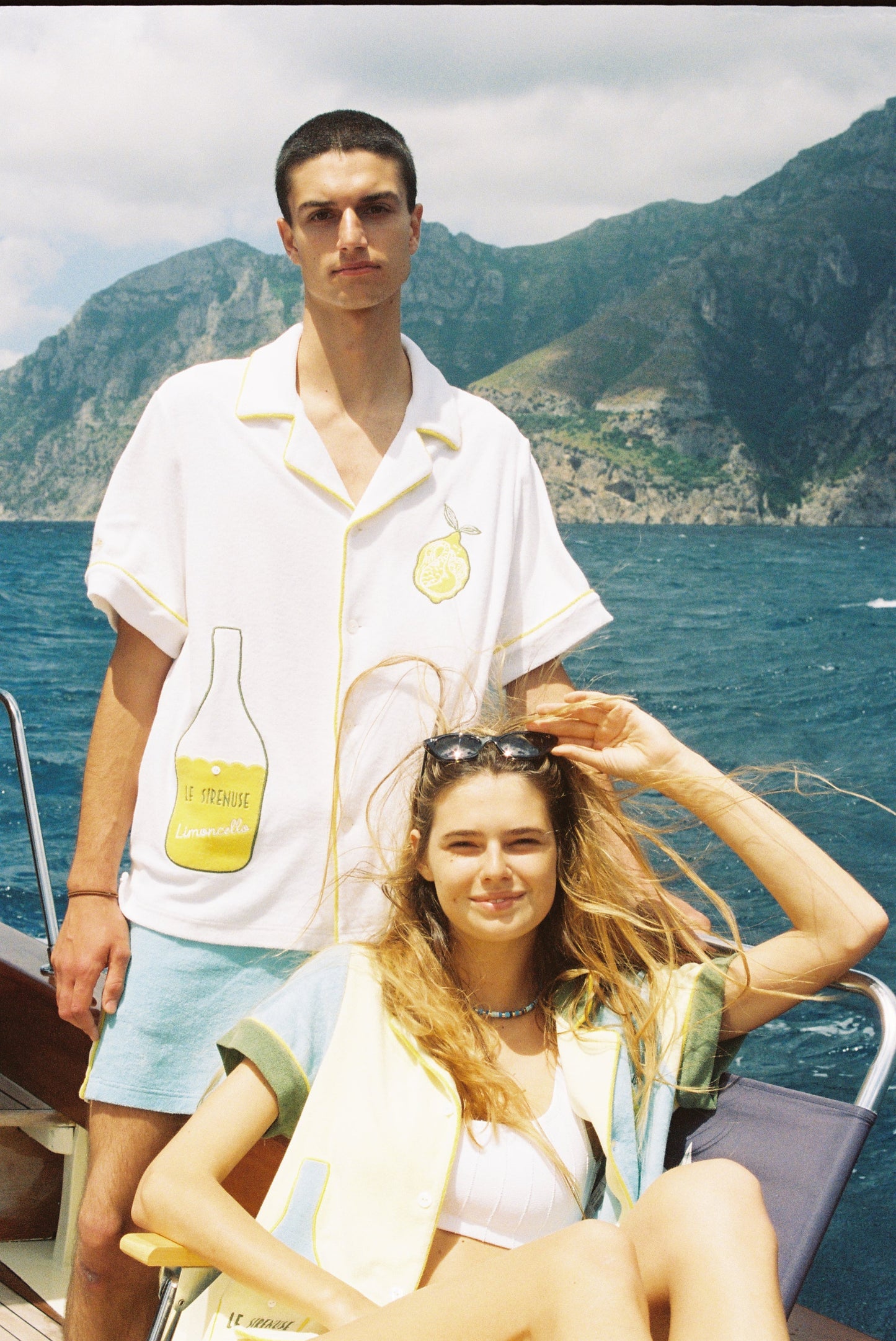 'Le Sirenuse' Limoncello Cabana (White)