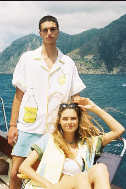 'Le Sirenuse' Limoncello Cabana (White)