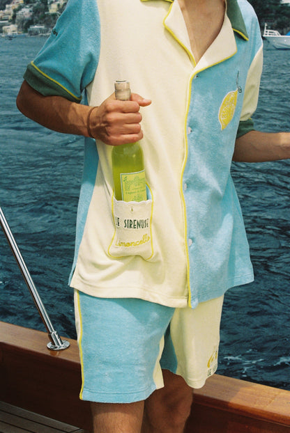 'Le Sirenuse' Limoncello Cabana (Color Block)