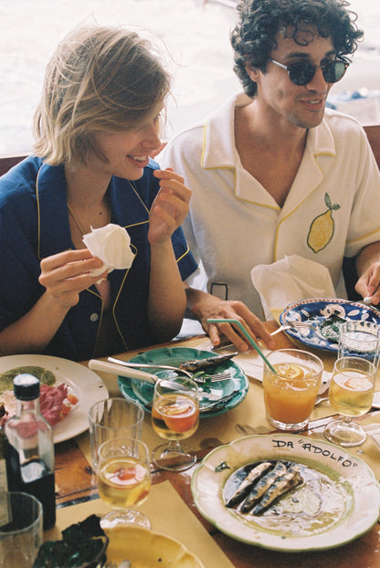 'Le Sirenuse' Limoncello Cabana (White)
