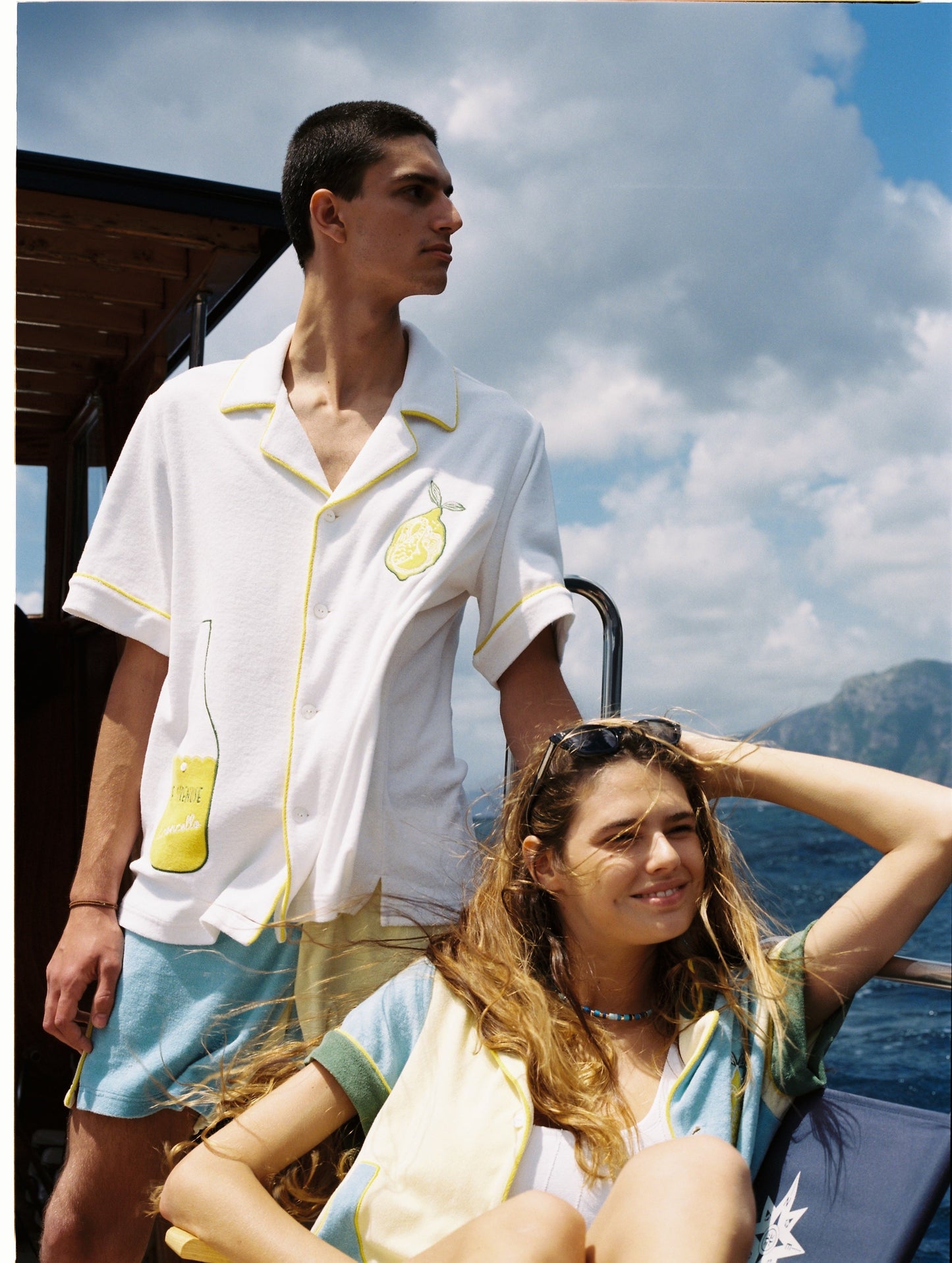 'Le Sirenuse' Limoncello Cabana (White)