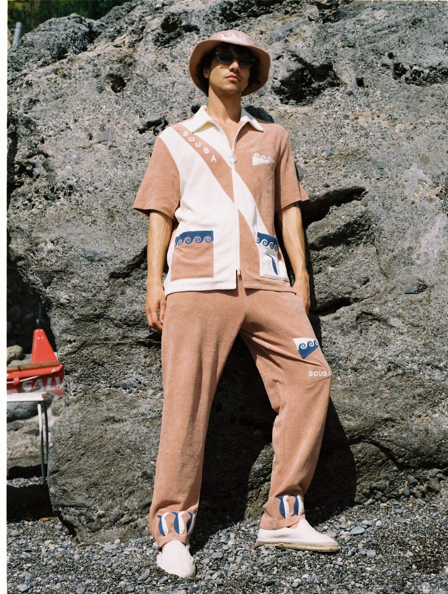 'Scuba' Cabana Pants x Hôtel Magique