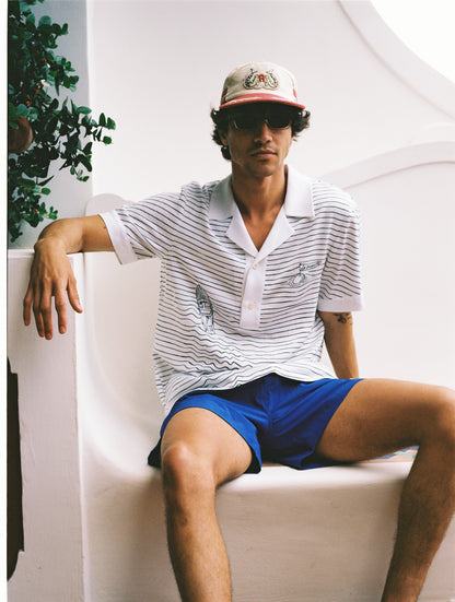 'Le Sirenuse' 7-Panel Souvenir Cap