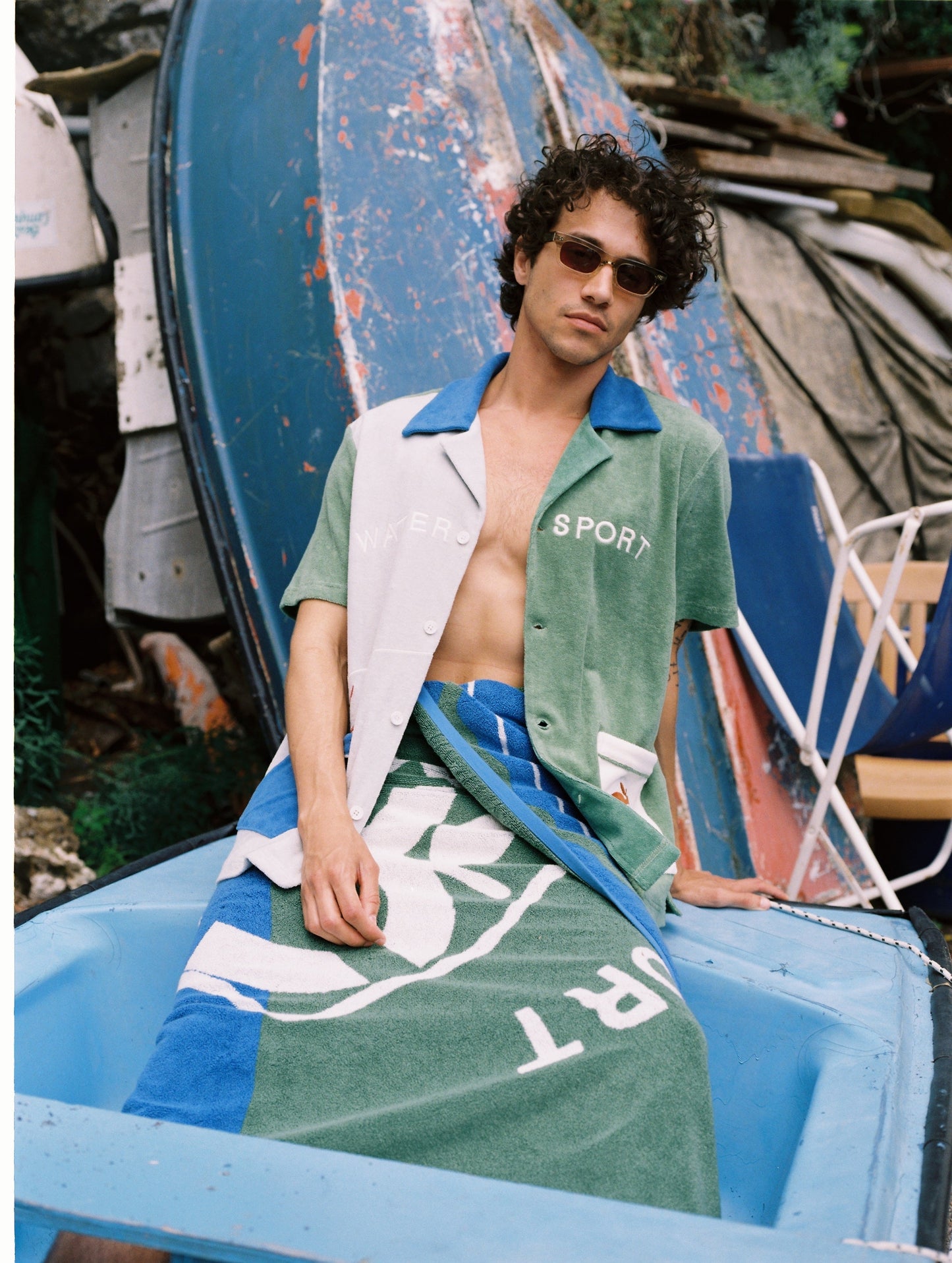 'Water Sport' XL Picnic Towel x Hôtel Magique