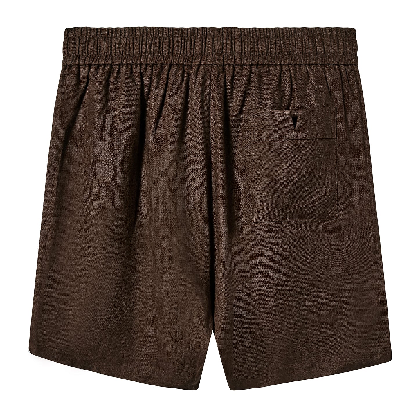 Easy-Going Shorts (Brown Linen)