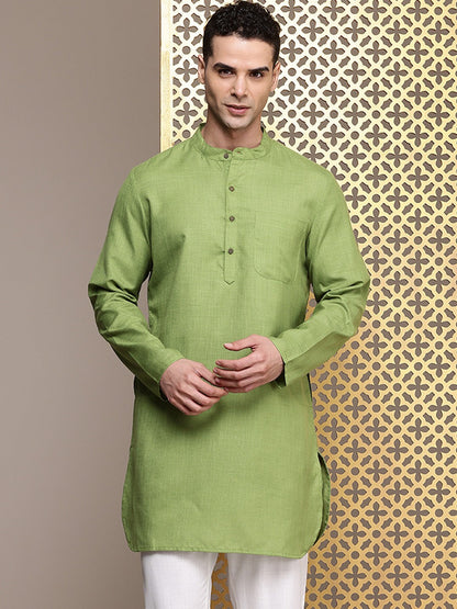 Band Collar Rozana Kurta