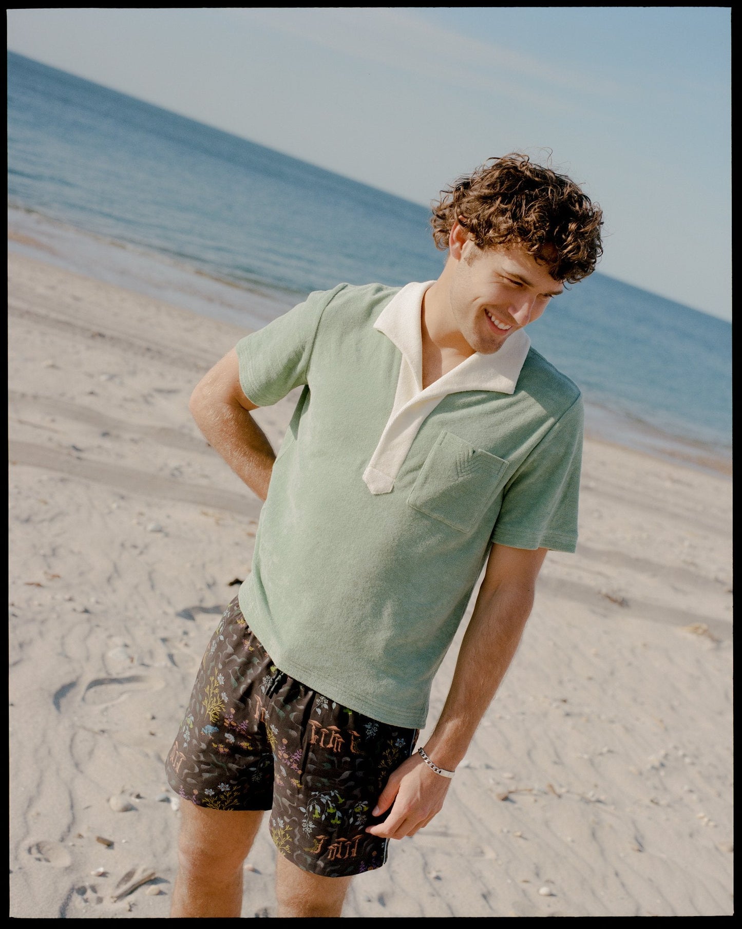 Polo - Green (Terrycloth)