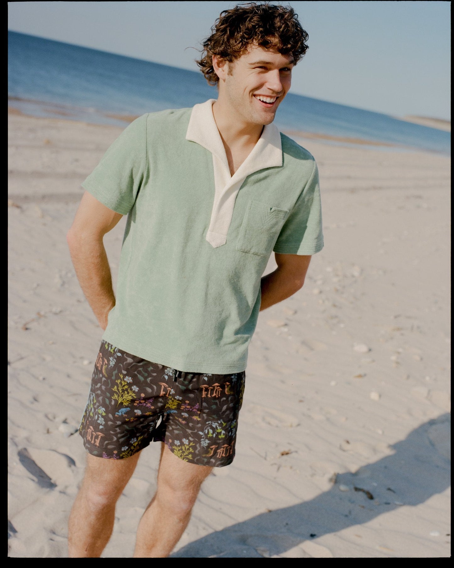 Polo - Green (Terrycloth)