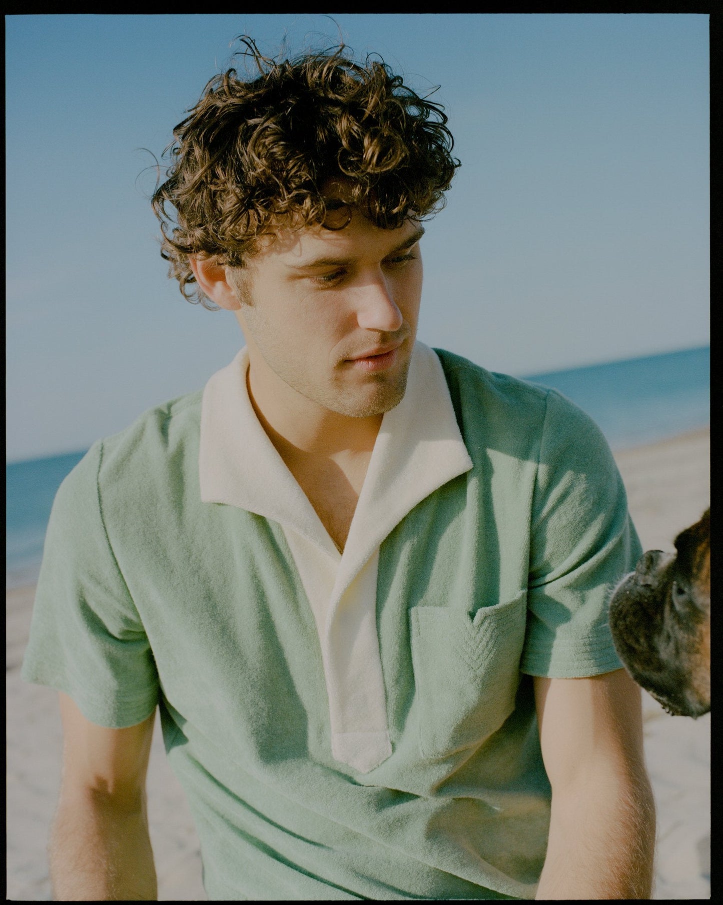 Polo - Green (Terrycloth)