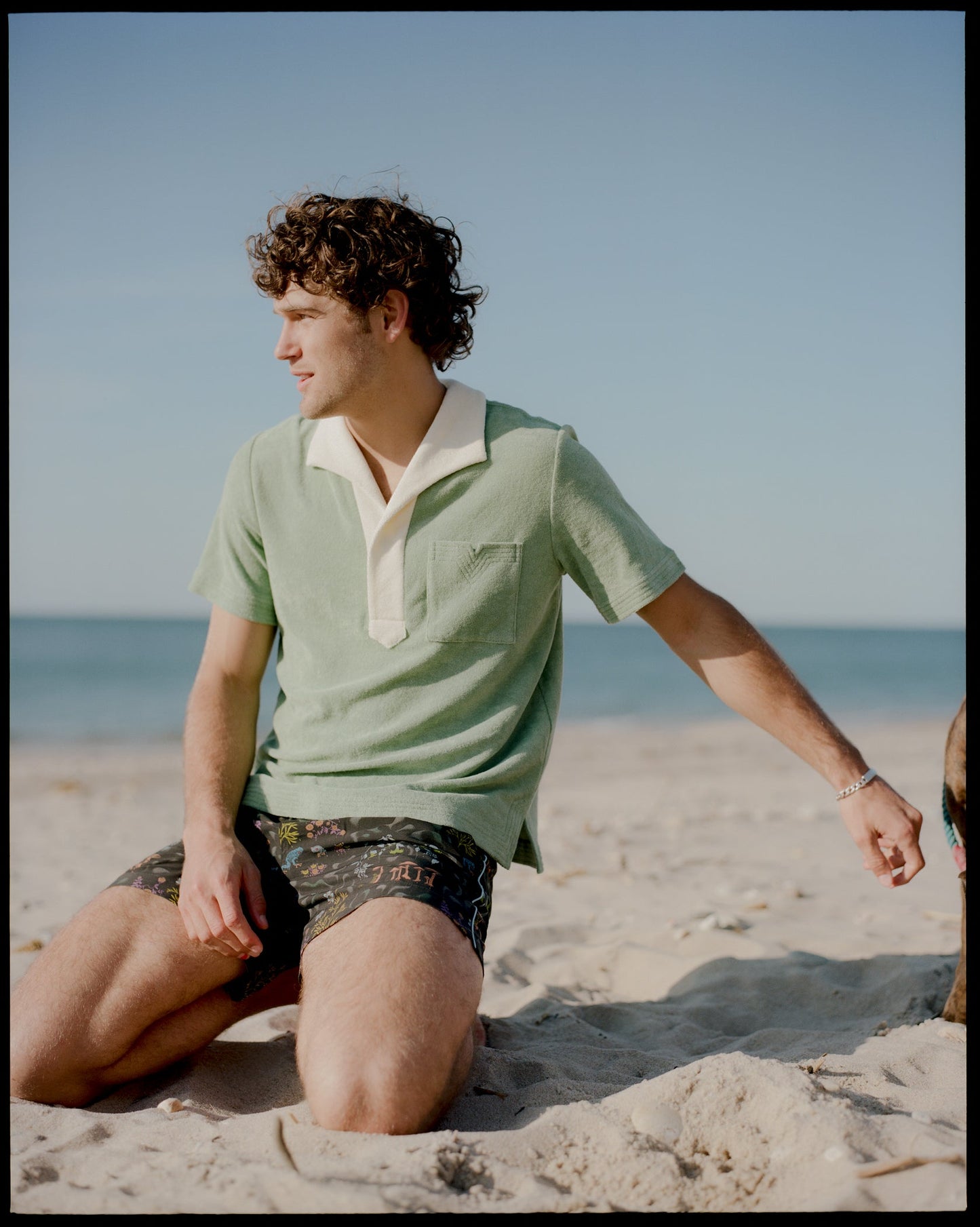 'Pleasant Trip' Swim Trunks